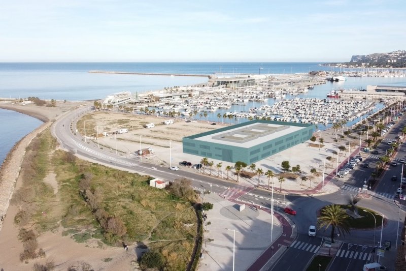 El equipo de gobierno quiere que el centro de FP Gent de Mar sea un edificio atractivo con el entorno