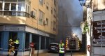El incendio en dos edificios de Dnia obliga a desalojar a decenas de vecinos  