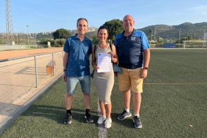El Club de Futbol Joventut Pedreguer dona 1.129 euros per a la investigaci de malalties minoritries