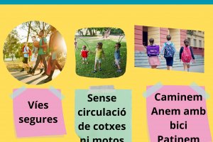 Ajuntament, Policia Local i centres educatius dOndara presenten les activitats previstes pel Dia Mundial sense cotxes al municipi