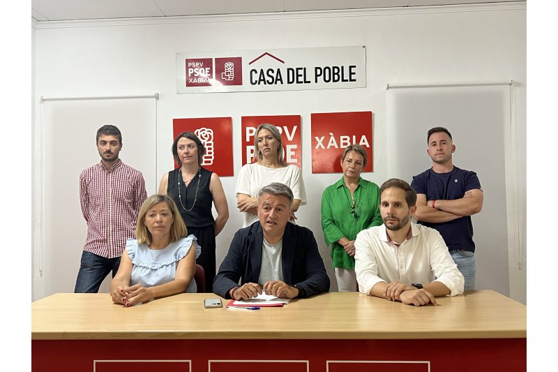 El PSOE de Xbia responde al gobierno y achaca el bloqueo a la la nula capacidad de gestin del nuevo tripartito