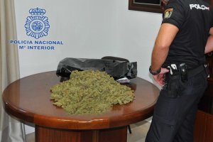 La Polica Nacional detiene en Dnia a una mujer con ms de un kilo de cogollos de marihuana
