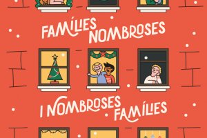 Campanya nadalenca  a Dnia per a visibilitzar la diversitat familiar