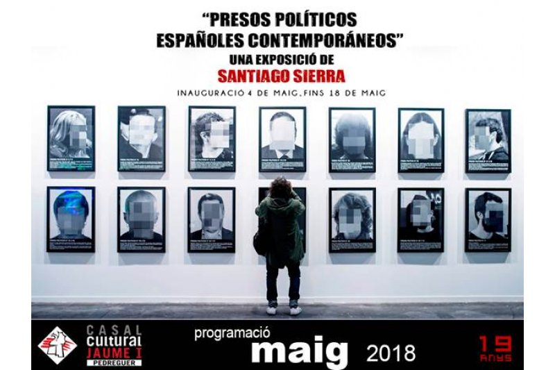 El Casal de Pedreguer exposa la mostra sobre els presos poltics espanyols contemporanis que va ser censurada en Arco