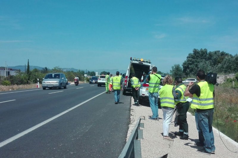 Dos ciclistas de Xbia mueren al ser arrollados por una conductora en Oliva 
