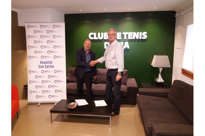 HLA San Carlos renueva su patrocinio con el Club de Tenis de Denia