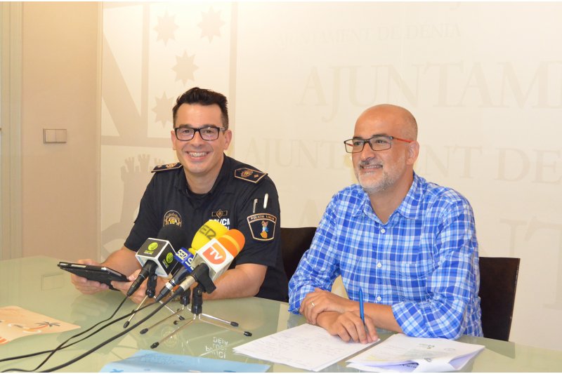 La Polica Local de Dnia pone en marcha una campaa de prevencin y seguridad para mimar al turista