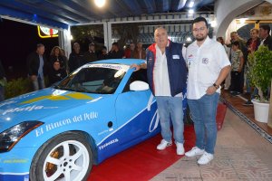Automovilismo: Eric Barber presenta el coche con el correr el nacional de rallyes