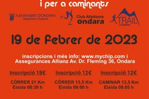 La cursa de muntanya Gegant de Pedra dOndara arriba a una tretzena edici el 9 de febrer