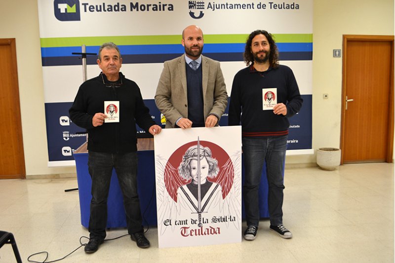 El Cant de la Sibilla a Teulada estrena cartell anunciador i decoraci dins de lesglsia