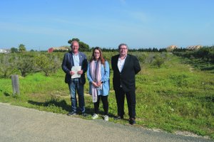 Els socialistes de Dnia presenten el projecte del parc agrari experimental al costat de la via verda