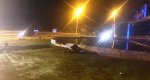 Un coche se estampa contra una rotonda de la carretera Dnia-Ondara y provoca daos en la fuente 