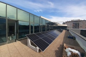 El Palau de Justcia ja t plaques solars per a ser sostenible 