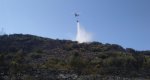 Continan las tareas de extincin del incendio de la Vall de Gallinera 