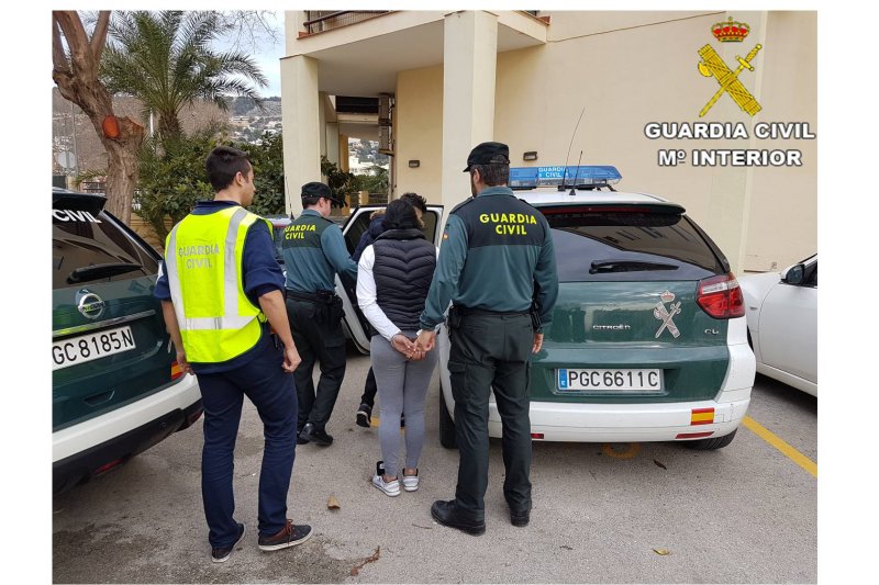 La Guardia Civil sorprende en Xbia a dos personas cuando robaban mediante el mtodo del abrazo 