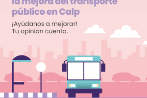 Calp pregunta als ciutadans sobre les necessitats de transport públic