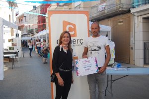 David Aguado guanya el concurs de pintura ràpida de Pego que organitza l’associació de comerciants