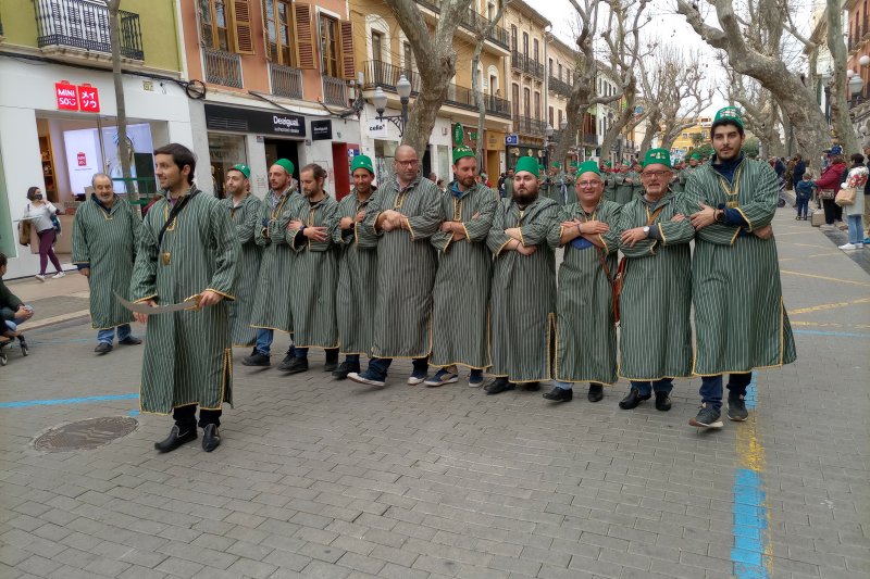 La fiesta de Moros i Cristians vuelve a las calles de Dénia