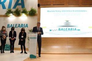 Baleària construye el primer barco eléctrico de 0 emisiones en las estancias y aproximaciones en puerto con uso experimental de hidrógeno