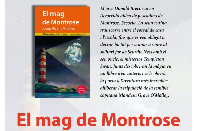 Lescriptor de Xbia Josep Vicent Miralles presenta el seu darrer llibre El Mag de Montrose