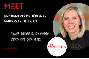 Mireia Server, CEO de Rolser, participa en el Consolida  Meet, Encuentro de Jóvenes Empresas de la Comunitat Valenciana