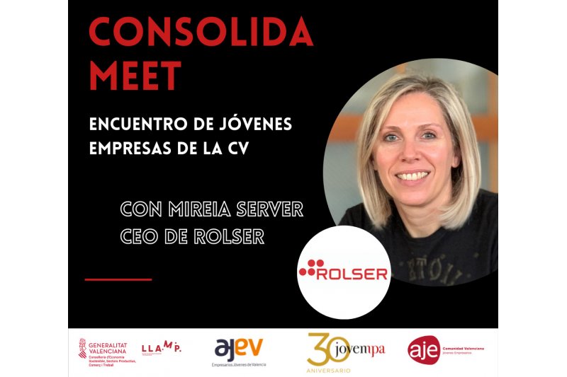 Mireia Server, CEO de Rolser, participa en el Consolida  Meet, Encuentro de Jvenes Empresas de la Comunitat Valenciana