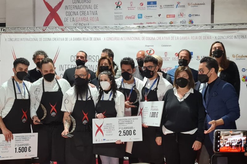Alberto Montes, de Cceres, gana el Concurso Internacional de Cocina Creativa de la Gamba Roja 