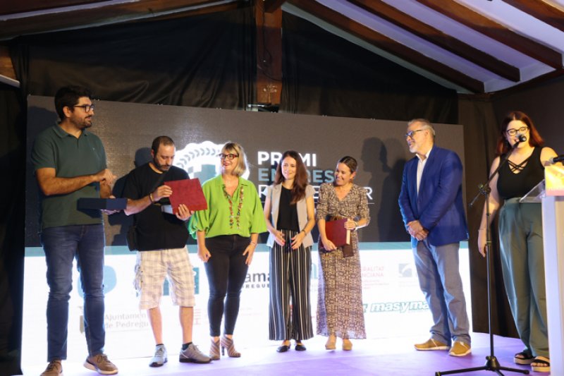 Tossut Els Pouets, Solnet Energía y Tacte Social, Premios Empresa de Pedreguer