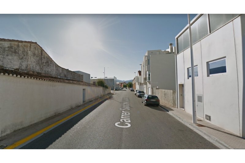 La calle Sanchis Guarner de Ondara tendr una sola direccin para dejar espacio al carril bici