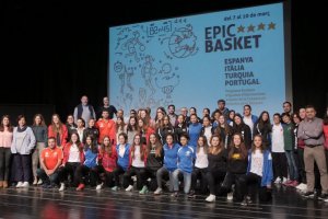  El Erasmus Epic Basket promou a Pedreguer els valors de l’esport i la igualtat de gènere
