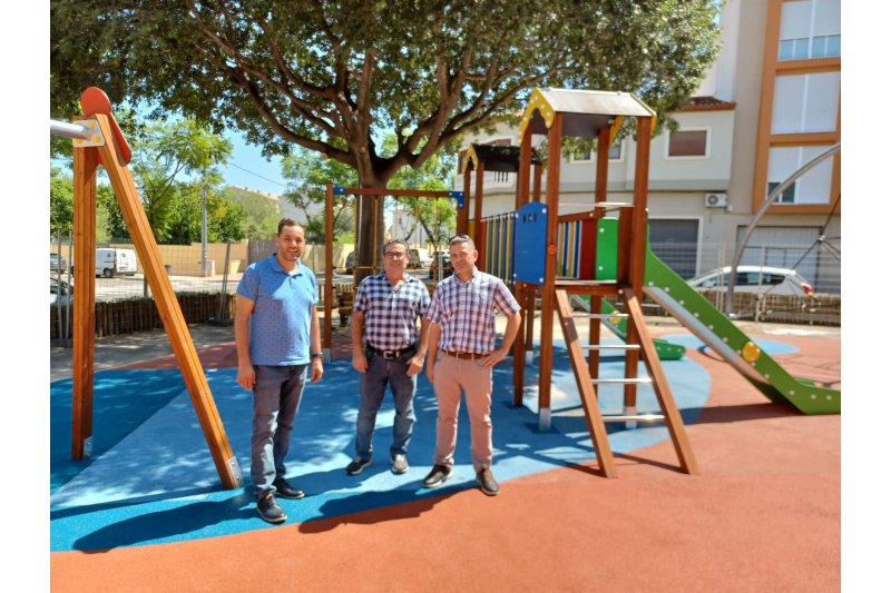 El parc del Montgó d’Ondara es reobri amb importants millores en jocs infantils