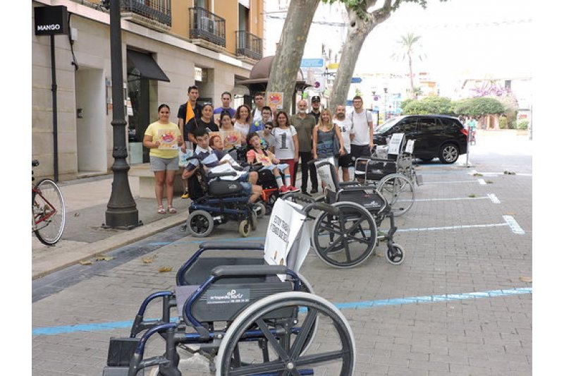 La semana de la movilidad del Ayuntamiento de Dnia da visibilidad a las personas con diversidad funcional