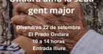 Jornada “Ondara amb la seua gent major” aquest divendres al Prado