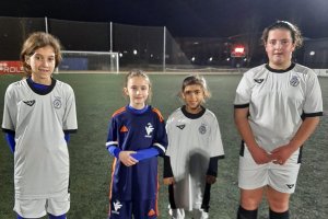 Fútbol Femenino: cuatro jugadoras de la comarca participan en Pedreguer en el entrenamiento de la selección valenciana Sub 12