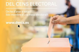 Los datos del censo electoral de Dénia se pueden consultar por internet 