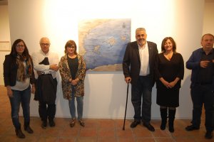 La consellera de Cultura de les Illes Balears inaugura la mostra Baleàrics al Centre d’Exposicions de Pego