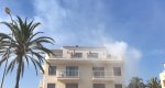 Controlado el incendio en un apartamento de Les Marines