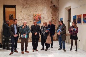 El Verger: Hameur exposa Naufrage en Mèditerranée a la torre de Medinaceli patrocinat per la Fundació Baleària