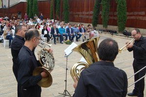 La música de l’Orfeó, el Quintet de Metalls Al Vent i La Clandestina commemora la Diada dels valencians a Pego