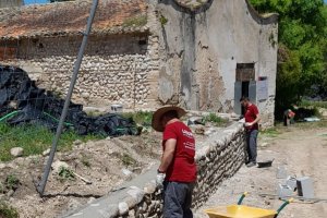Arranca el taller d’ocupació per a la segona fase de restauració del Molí Coví d’Ondara