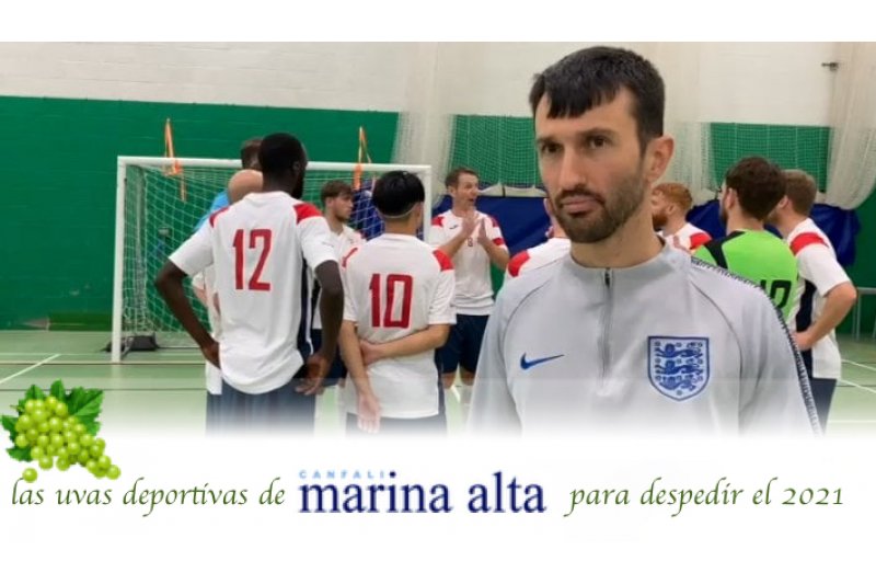  Marcos León, un dianense al frente de la selección inglesa de fútbol sala con deficiencia auditiva