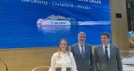 Baleària muestra en Fitur su segundo 'fast ferry' propulsado a gas, que unirá Barcelona con Menorca y Mallorca
