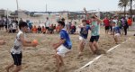Buen ambiente en el arranque de la Lliga Valenciana de Handbol Platja en Xbia