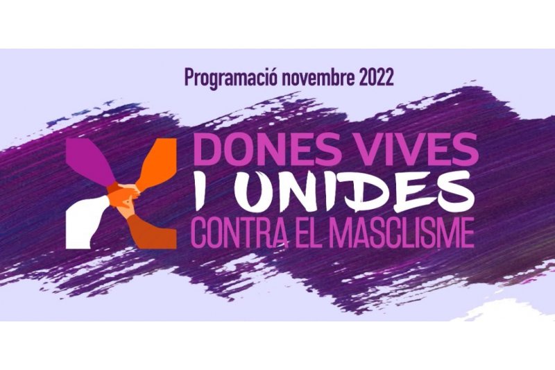 Dones Vives i Unides contra el Masclisme, lema de Pedreguer per la programació d’Igualtat