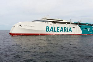 Baleària empezará a operar el 1 de mayo con el fast ferry más innovador y sostenible del Mediterráneo