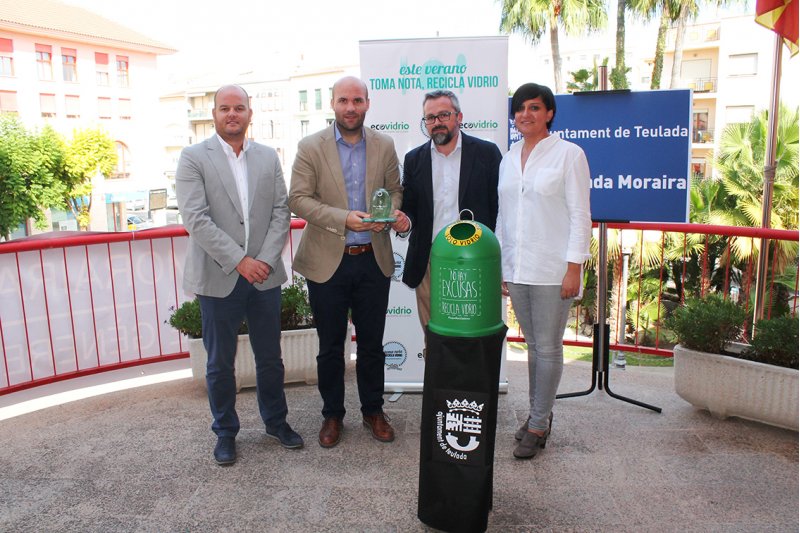 Premio Igl Verde para Teulada por el aumento del reciclado de vidrio