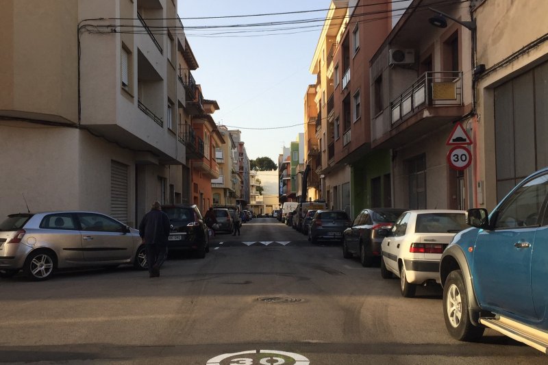 Movilidad Urbana de Ondara reduce la velocidad de vehculos en la avenida Doctor Fleming y la calle Blasco Ibaez a 30 km / h