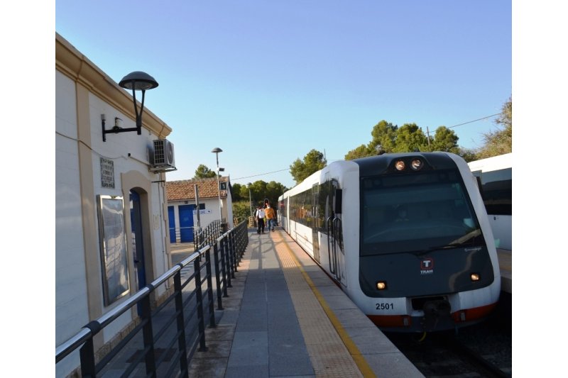 La Generalitat inicia las obras de renovacin de va del trenet entre Teulada y Gata