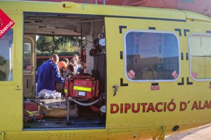 Una dona ha sigut rescatada a la Vall de Laguar 