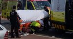 Un motorista pierde un brazo en un accidente de trfico en Dnia